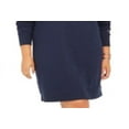 thumbnail image 3 of Tommy Hilfiger Women's Sport Plus Colorblocked Sweatshirt Dress Blue Size 2X, 3 of 3