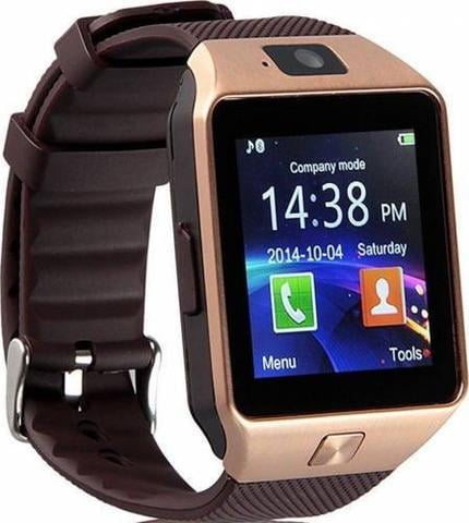 Amazingforless Gold Bluetooth Smart Wrist Watch Phone mate for Android Samsung HTC LG Touch Screen with Camera by Amazingforless