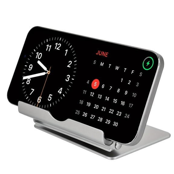 360° Rotatable 15W Fast Wireless Charger Phone Holder for Car, Compatible with iPhone 16/15, Samsung Galaxy S24/S23, Google Pixel 9/8/7 Series, All Android Phones