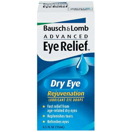 Advanced Eye Relief Rajeunissement sec Eye gouttes oculaires lubrifiantes, 0,5 fl oz