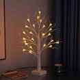 thumbnail image 5 of Lighteds Birches Tree LED Table Lamp Warm Light Table Desk Decorative Lamp for Holiday Party Background Lights, 5 of 5