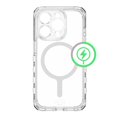 thumbnail image 1 of ITSKINS Supreme_R Clear MagSafe Case iPhone 15 Pro Max Transparent White Print, 1 of 5