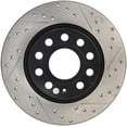 thumbnail image 2 of StopTech Slotted & Drilled Sport Brake Rotor Fits select: 2006-2008 VOLKSWAGEN PASSAT, 2009-2010 VOLKSWAGEN TIGUAN, 2 of 10