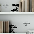 thumbnail image 4 of Craftnamesign Custom Girl Reading Book Metal Bookends for Shelves, Book Shelf Holder, 4 of 4