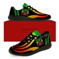 thumbnail image 3 of Uminder Womens Walking Shoes Rasta Sneakers Black Shoes Size 8, 3 of 5
