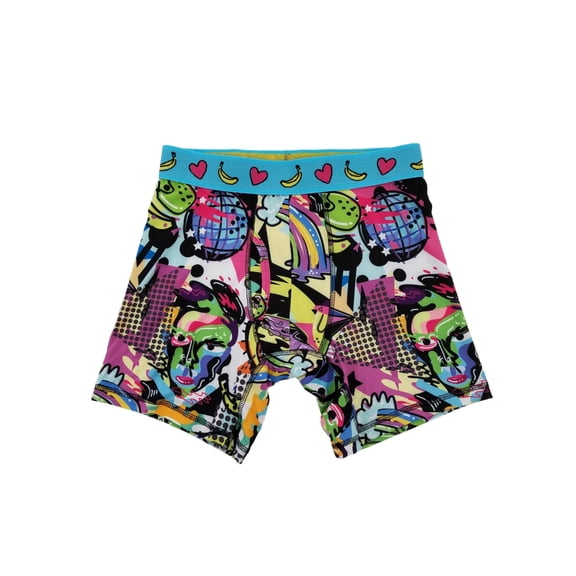 Mens Graffiti Art Painting Underwear Boxer Briefs X-Large