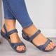 thumbnail image 3 of Women Open Toe Orthopedic Sandals Summer Comfy Anti Slip Shoes-e, 3 of 5