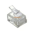 thumbnail image 2 of Cmple - RJ12 Modular Plugs 6P6C for Solid - Pack of 50, 2 of 2