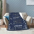 thumbnail image 7 of Happy Retirement Blanket Gifts For Kids Adults - Lightweight Throw Blanket For Bedroom Living Room Decor Soft Fuzzy Fleece Cozy Plush Bed Couch 80"X60", 7 of 7