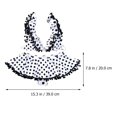 thumbnail image 2 of 1 juego de bikini sexy de cintura alta, traje de baño dividido de dos piezas, traje de baño de verano para mujer (XL) HOMEMAXS MX10311371, 2 of 6