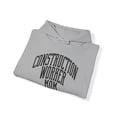 thumbnail image 4 of Construction worker Mom Mother's Day Mama Hoodie, Gifts, Hooded Sweatshirt, 4 of 4