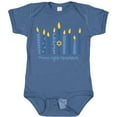 thumbnail image 3 of Inktastic Peace Light Hanukkah Boys or Girls Baby Bodysuit, 3 of 5