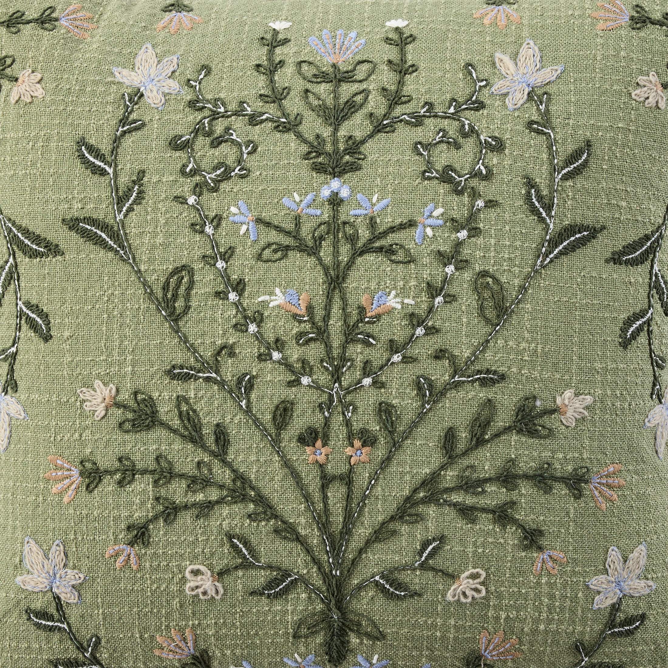 Better Homes & Gardens Florence 20x20 inch Dark Cilantro Pillow Cover