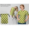 thumbnail image 5 of oneOone Cotton Flex Light Green Fabric Geometric Sewing Material Print Fabric By The Yard 40 Inch Wide, 5 of 5