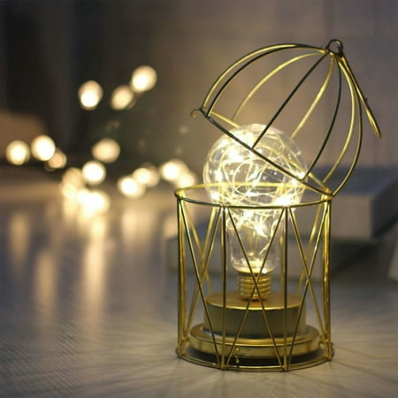 

Ovzne Smart Home Appliance Kid Night Light Metal Led Lantern Battery Powered Cordless Light With Led Edsion Style Bulb. Great For Weddings Parties Patio Events For Indoors