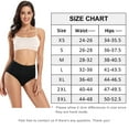 thumbnail image 6 of wirarpa Women's Cotton Panties Plus Size Underwear Black 4 Pack Sizes 6-10, 6 of 6