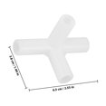 thumbnail image 2 of RENACLIPY 10Pcs Tent Replacement Spare Parts Plastic White Connectors For Box Frame Components, 2 of 8