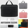 thumbnail image 1 of Dsseng Laptop Bag for Men Women Slim Light Business Briefcase Messenger Bag Portable Computer Carrying Sleeve Case Hidden Handle Fits 15.6 Inch Laptop, 1 of 1