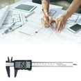 thumbnail image 2 of Pantalla electrónica Digital VERNIER CALIPER PORTABLEMostrar VERNIER CALIPER ELECTRÓNICO 0.2 MM MEDICIÓN Micrómetro Botón Micrómetro Portátil Batería de carpintería Funcionó 3 botones, Negro kenally TO000931-02, 2 of 7