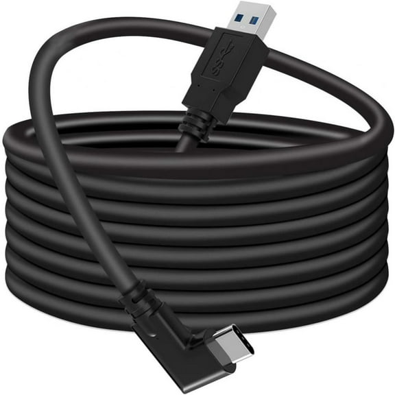 Link Cable 16 FT Compatible with Oculus Quest 2, High Speed PC Data Transfer Oculus Quest 2 Link Cable, Fast Charging USB 3.0 to USB C Cable for VR Headset and Gaming PC