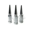 thumbnail image 4 of 24 Chrome 14x1.5 Spike Spiked Lug Nuts For Chevy GMC Silverado Sierra 1500 + Key, 4 of 10