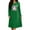 # Green, variant on Taqqpue Womens Cotton Nightshirt Long Sleeve Crew Neck Halloween Zombie Print Loose Fit Knee Length Casual Pullover Soft Sleep Dress Oversized Sleepwear for Women Big Plus Sizes