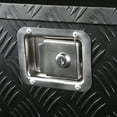 thumbnail image 3 of Spec-D Tuning 29x16x18 Truck Pickup Bed Utility Chest Aluminum Black Tool Box Trailer Storage W/ Lock Key, 3 of 7