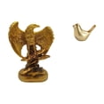 thumbnail image 1 of Escultura de resina, figura de pájaro, estatua de animal, decoración coleccionable, elaborada con resina duradera con detalles realistas, adecuada par, 1 of 8