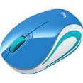 thumbnail image 4 of Logitech M187 Ultra Portable Wireless Mouse, USB Nano Receiver, Blue, 4 of 5