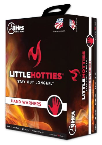 In Pairs for Gloves and Pockets Little Hotties Hand Warmers 8 Hours Warmth 