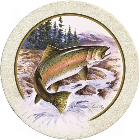 UPC 795785252019 product image for Thirstystone Drink Coasters Set, Killen's Trout | upcitemdb.com