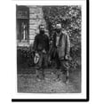 thumbnail image 2 of Historic Framed Print, [Kermit and Theodore Roosevelt, Jr. (with gun) posed, full-length portrait, on 1926 hunting expedition, in Afghanistan or India], 17-7/8" x 21-7/8", 2 of 9