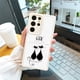 thumbnail image 3 of Proteja su iPhone con estilo: moderno estuche plateado mate con estampado de dibujos animados para iPhone 15 Pro Max 14 13 12 Pro 11, 3 of 4