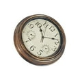 thumbnail image 3 of Outdoor Clock Display Temperature and Humidity Wall Clock Clock display temperature for Bathroom, 3 of 9