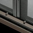 thumbnail image 6 of UniFlame "Roman" Bi-fold style Fireplace Doors with Smoke Tempered Glass, 6 of 9