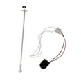 thumbnail image 3 of HILABEE LED Street Lamp for Model Railways in 1:87 Scale, Simulated Miniature Scene Accessory, Metal Lamppost for Layout Photography And White, 3 of 9