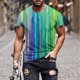 thumbnail image 2 of Camisetas de Manga Corta para Hombre Imprimir Cuello Redondo Camiseta de Moda Casual, Camiseta de Disfraz de Poliéster para Uso Al Aire Libre, Diario Y de Verano de Primavera, 2 of 5