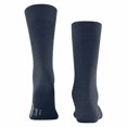thumbnail image 2 of Burlington Calcetines hombre LEEDS Lote de 2 - lana virgen, logo, lisos, talla única, 40-46 Azul oscuro 40-46, 2 of 5