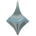 thumbnail image 1 of Vickerman MT194032D 8 in. Baby Blue Candy Glitter Drop Ornament, 1 of 3