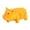 Yellow, variant on Diceymbol Squeaky Pig Dog Toy 6.3 Inch Natural Rubber Chew Toy for Aggressive Chewers, Teething Puppy Teether with Loud Squeaker, BPA-Free Dental Entertainment