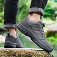thumbnail image 3 of Men's Quick-Lock Outdoor Hiking Shoes – Breathable Rotating Buckle Sneakers for Trail Walking, 3 of 5