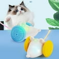Walbest Interactive Cat Toys for Indoor Cats Electric Automatic Mouse