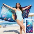 thumbnail image 1 of YiJuHui Turtle Beach Towel Large Microfiber Fast Drying Absorbent Oversized Sand Free Quick Dry Lightweight for Adults, Swimming, Surfing, Pool, Gym, Yoga, Travel, Picnic, Camping Outdoor Blanket, 1 of 6