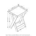 thumbnail image 2 of Furinno Table Classique avec Plateau Amovible en Espresso, 2 of 6