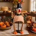 thumbnail image 5 of Voska Thanksgiving Turkey Plush Costume Hat for Men and Women Funny Holiday Party Novelty Headwear Soft Warm Fall Winter A One Size, 5 of 6