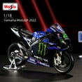 thumbnail image 2 of Maisto 1:18 2022 GP Racing Yamaha Factory Racing Team #21 #20 Die Moto GP, 2 of 5