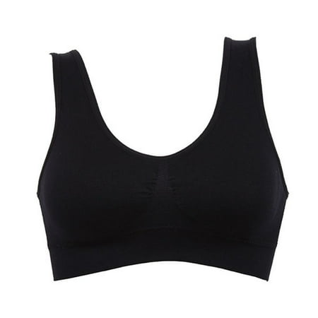 

Fymall Women Seamless Sport Yoga Fitness Bras Breathable Adjustable Tops