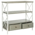 thumbnail image 2 of SAFAVIEH Chandra Nautical Rustic Console w/ Storage Drawers, French Grey/White Smoke, 2 of 4