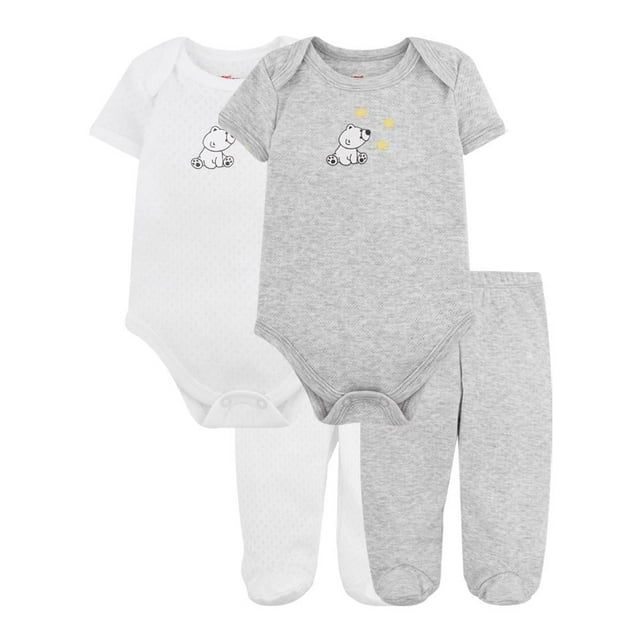 Conjunto Baby Creysi One For You Unisex 6 Meses 4pzs Color Multicolor