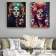 thumbnail image 4 of Pintura de diamantes 5D de Calavera, mujer, flor, regalo de Halloween, bordado de diamantes completo, imágenes de mosaico de diamantes de imitación, decoración del hogar, artes, 4 of 4